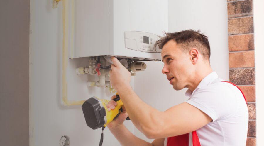 Local tankless water heater installation in Thornton, PA